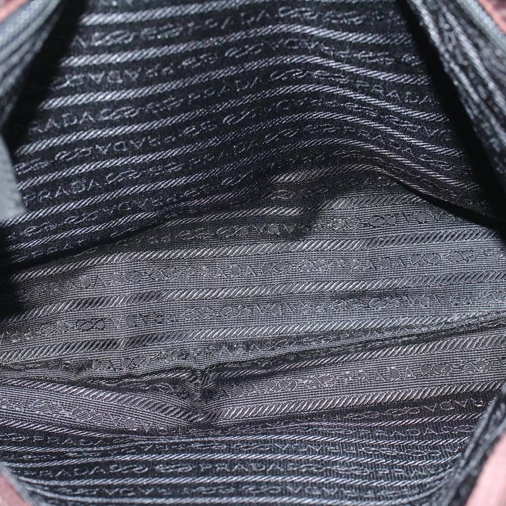 PRADA Shoulder Bag Nylon Brown Auth bs7444 - Picture 11 of 16